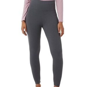 32 Degrees Women s Fleece-Lined Leggings Heather Grey S